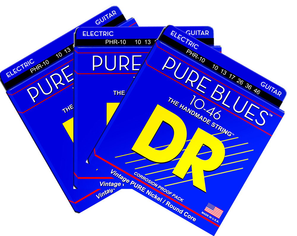 Pure Blues 10-46 The Handmade String DR