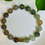 Thumbnail: Natural Green Rutilated Quartz with Gray Moonstones
