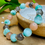 Thumbnail: Moonstones All Around - Gray, Green, Peach