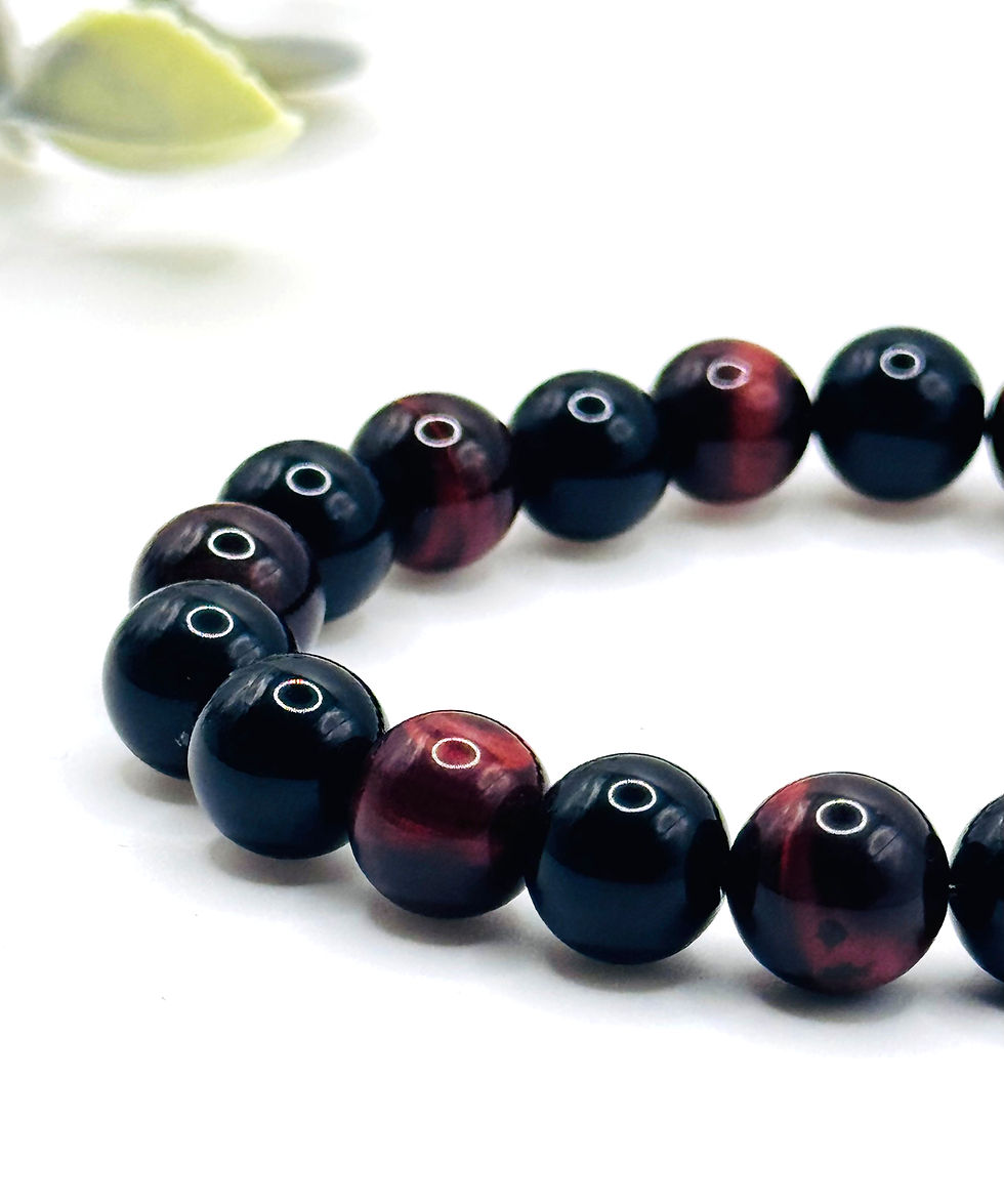 Thumbnail: Mahogany & Black Onyx — Protection & Strength