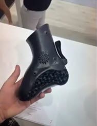 flexible 3-d printed prosthetic foot 