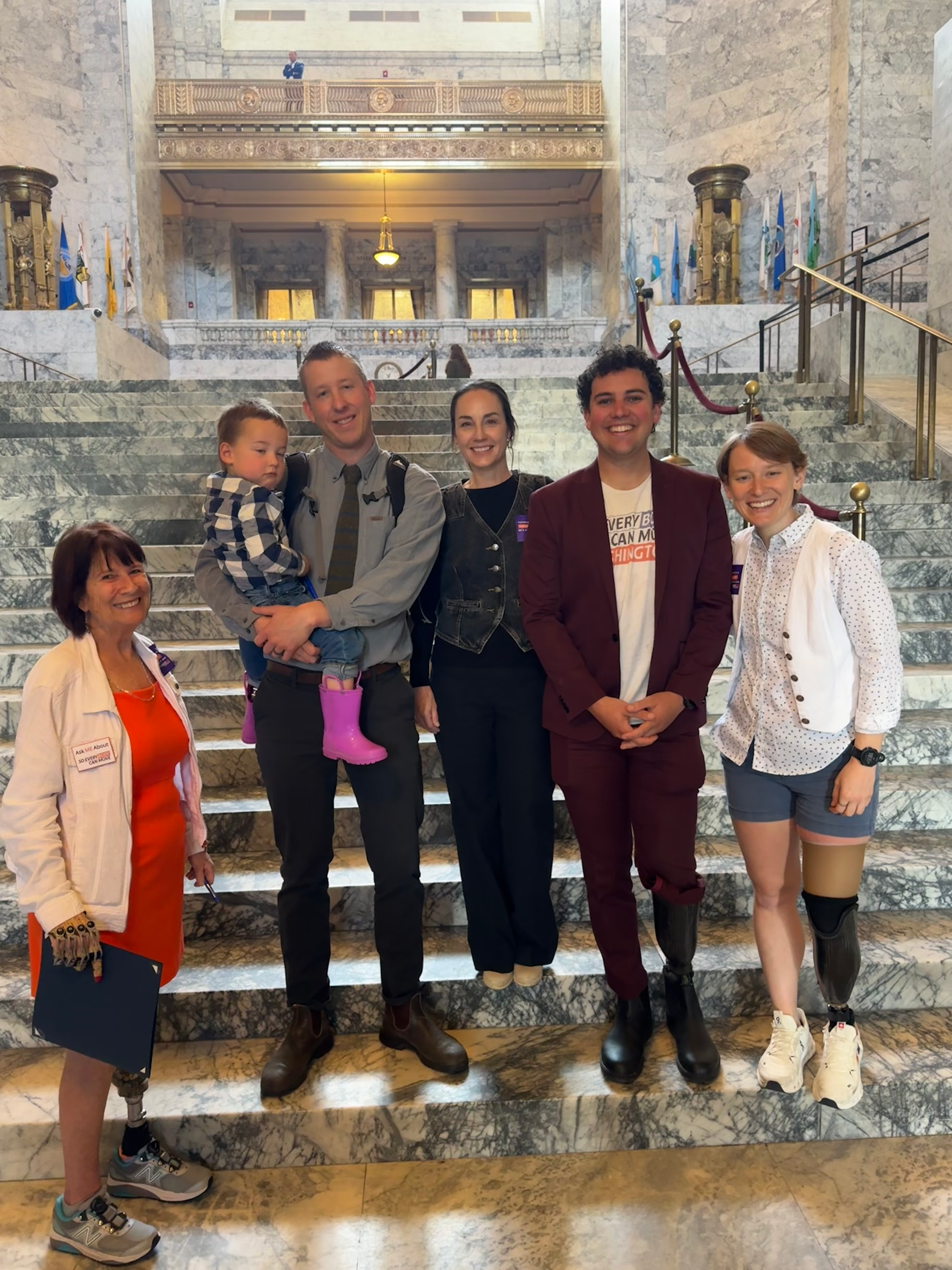 Cornerstone Patients who helped to get bill passed.