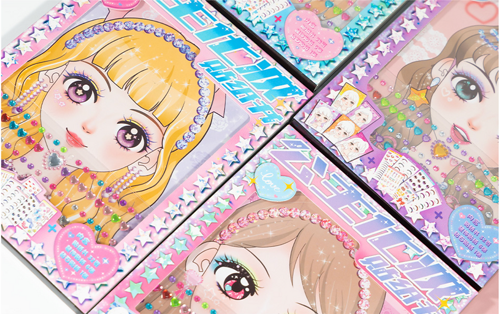 Thumbnail: Make up fashion sticker book