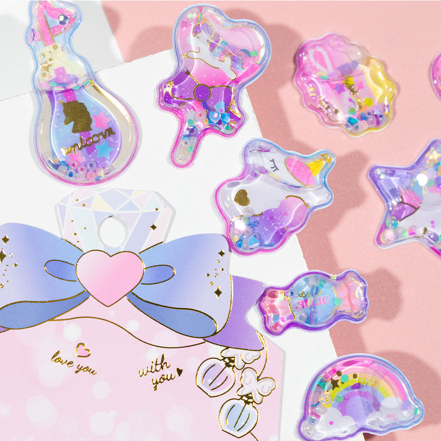 Küçük resim: 3D Water Stickers 4 in 1 pack