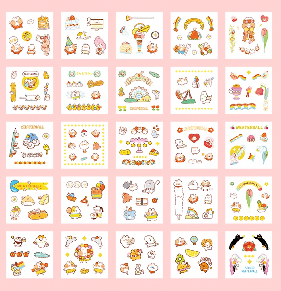 Thumbnail: Cuteness Explosion Sticker Box - Nico Meow