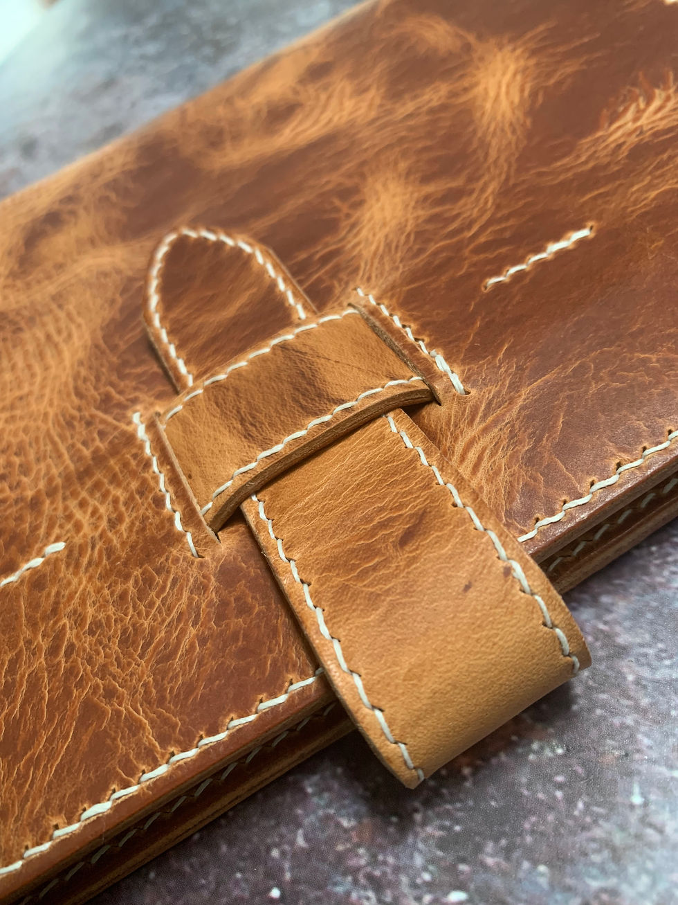 Thumbnail: Hedon Leather Notebook Case