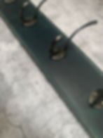 Thumbnail: Leather Horton Coat Hook Rail