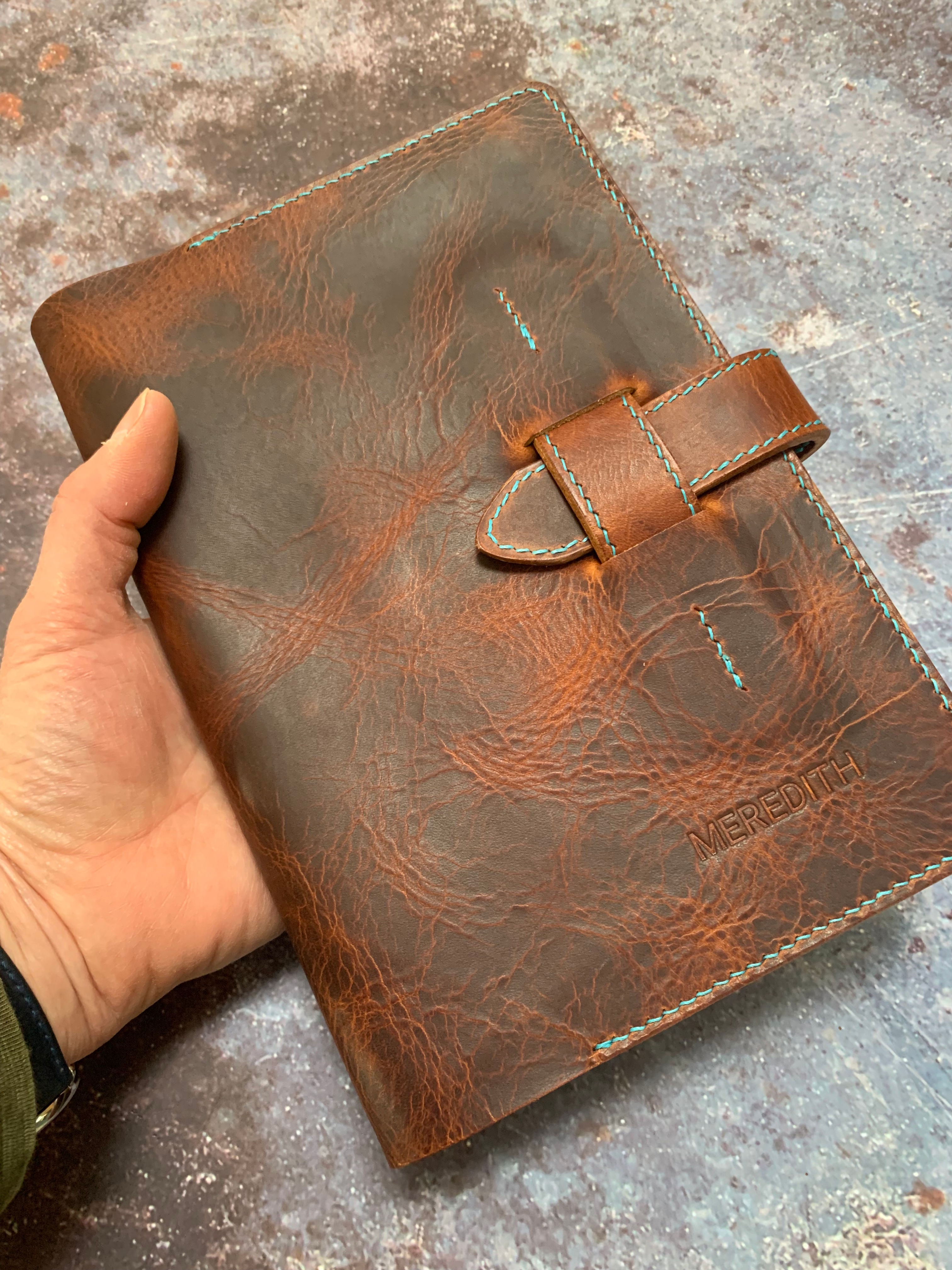 Hedon Leather Notebook Case
