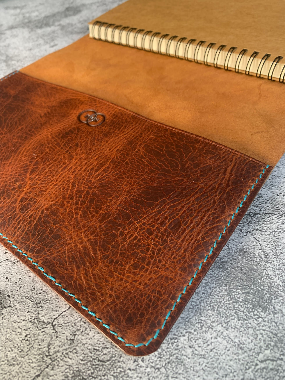 Thumbnail: Rudding leather journal sketchbook diary case