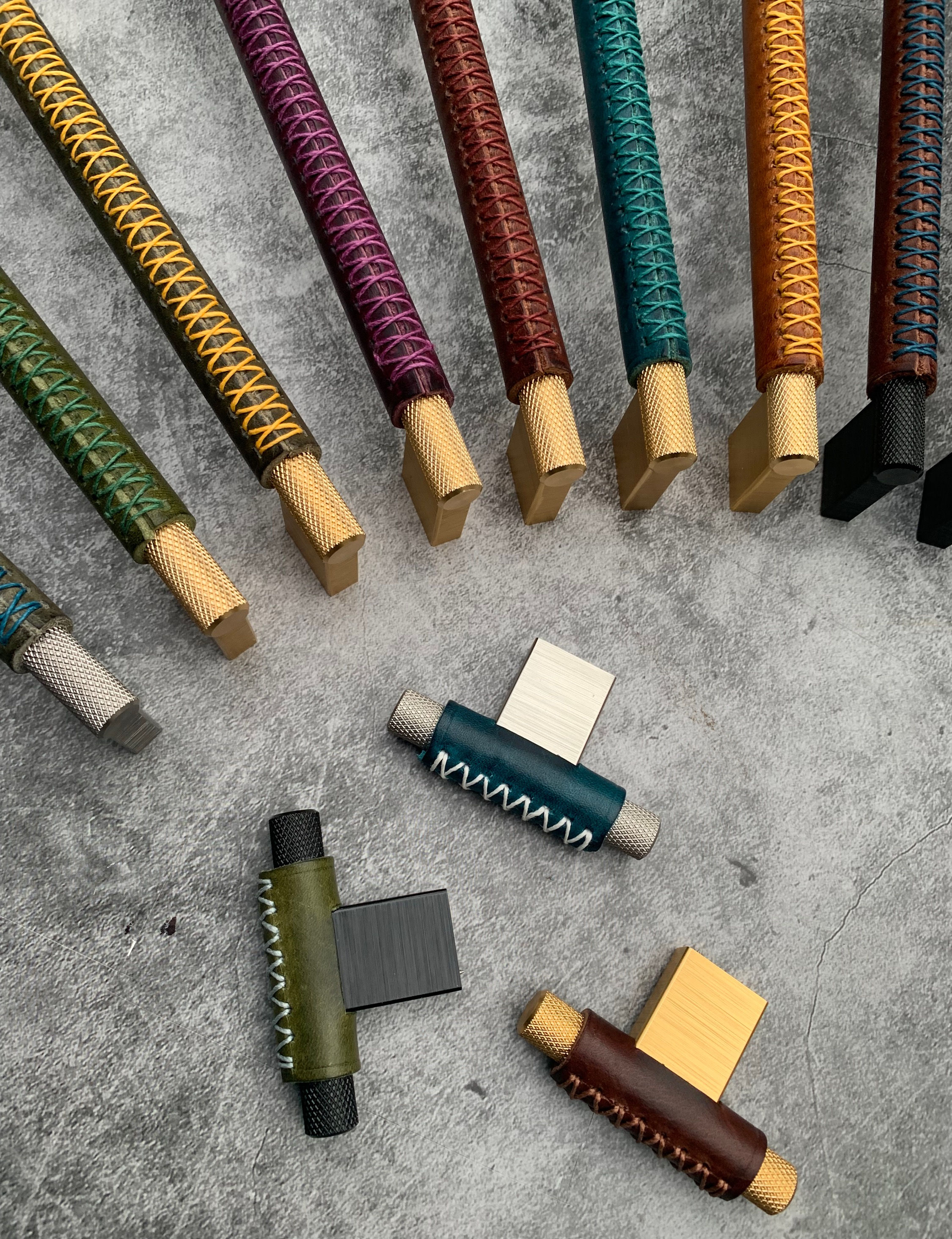 Burnsall Knurled Cabinet Handle