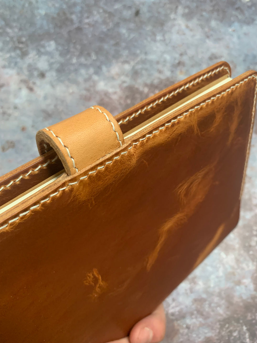 Thumbnail: Hedon Leather Notebook Case