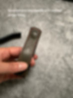 Thumbnail: Hebdon Leather Strap Furniture Cabinet Pull Handle