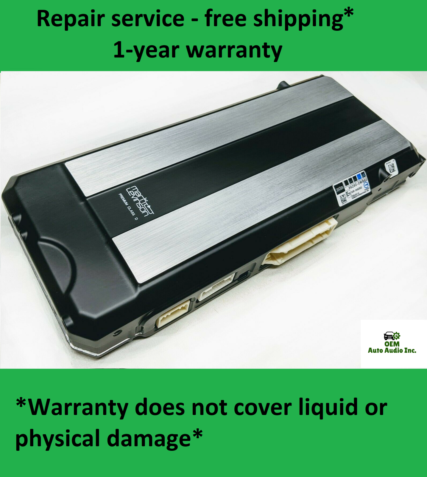 *REPAIR SERVICE* 86280-0WB80 Lexus Mark Levinson amp 2016-2018 ES300h ES350