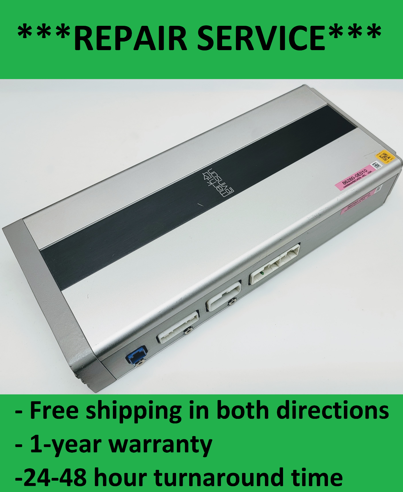 REPAIR SERVICE 2006-2009 Lexus Mark Levinson amplifier free shipping 1-year warr