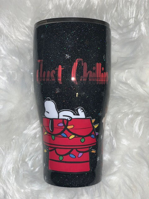 Charley Brown custom tumbler