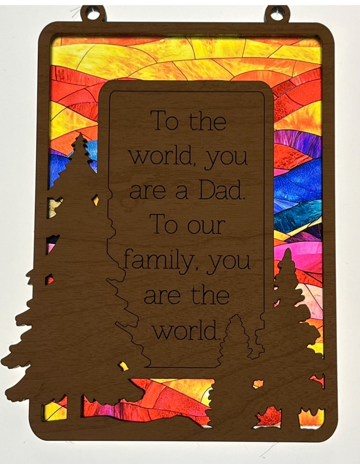 Father's day Suncatcher