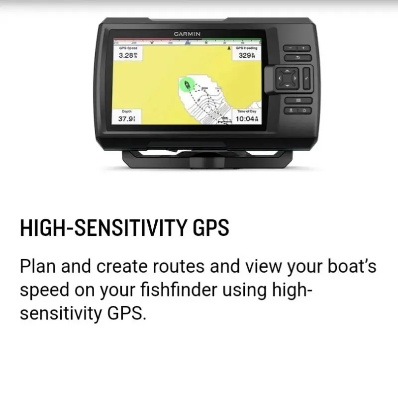 Thumbnail: Garmin Striker Vivid 7cv w/ Transducer |Fish Finder w/ Built in GPS