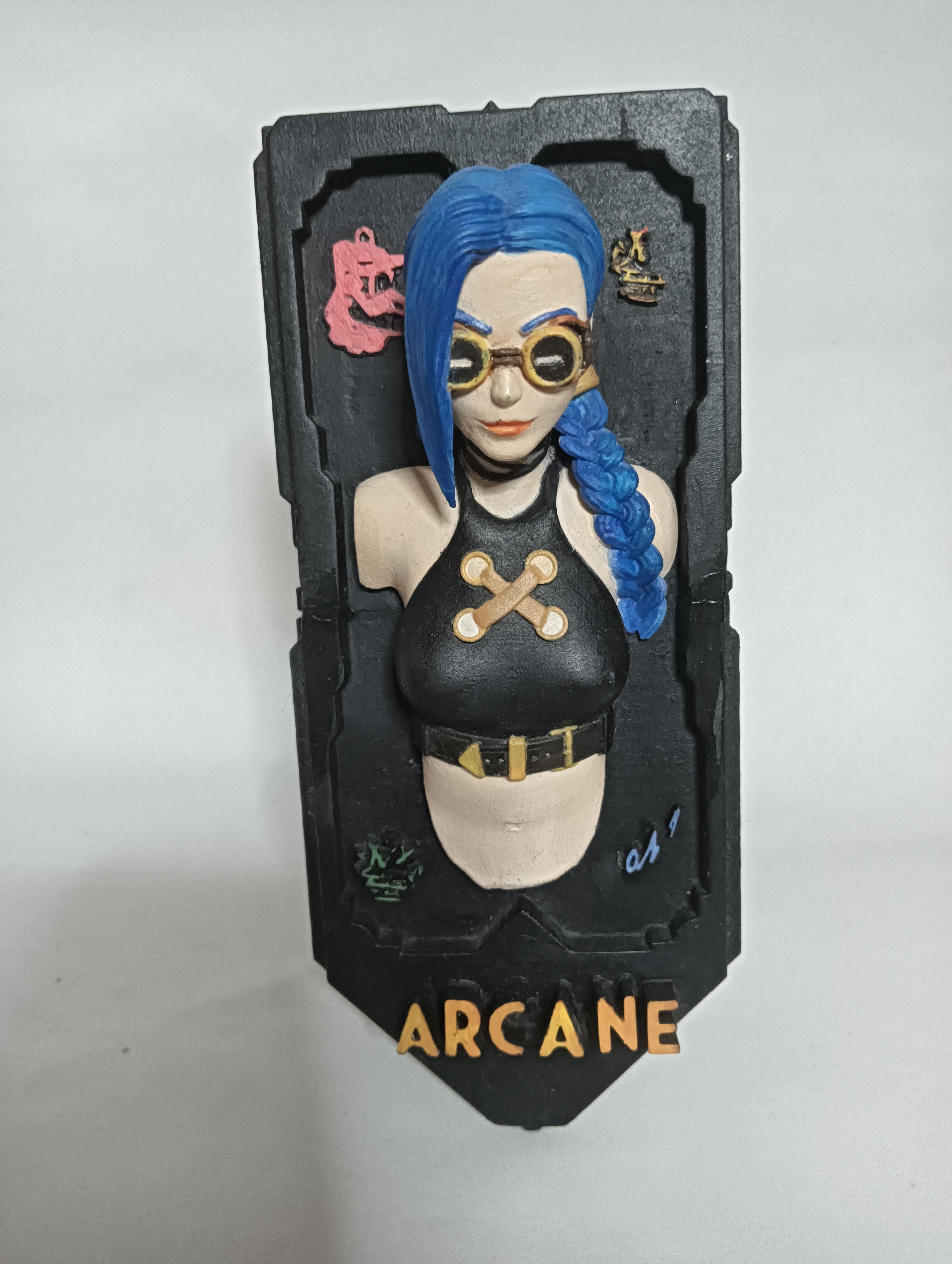 Figure Action Jinx Arcane Resina