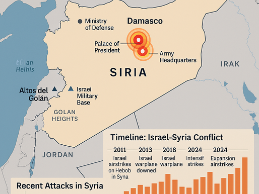 Israel bombardea Damasco: se recrudece la tensión entre Tel Aviv y Siria
