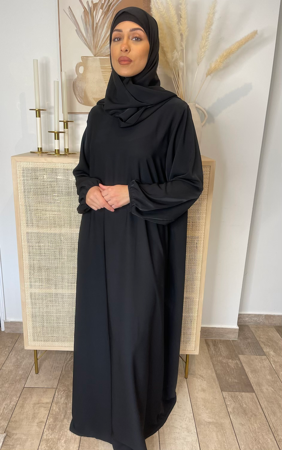 Thumbnail: ABAYA HIJAB INTÉGRÉ KAMILA