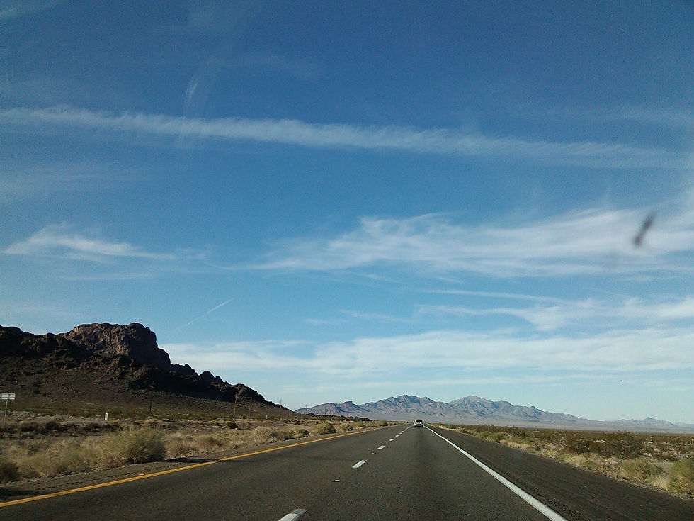 Nevada-Arizona Desert Road