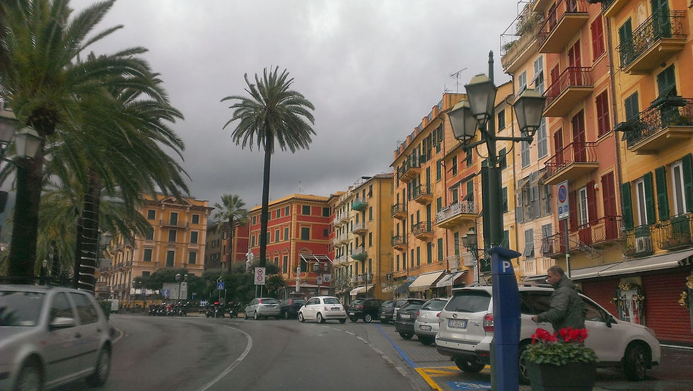 On the way to Portofino