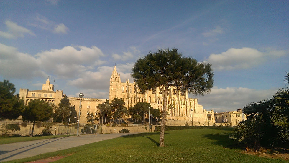 Winter Sun in Palma de Mallorca
