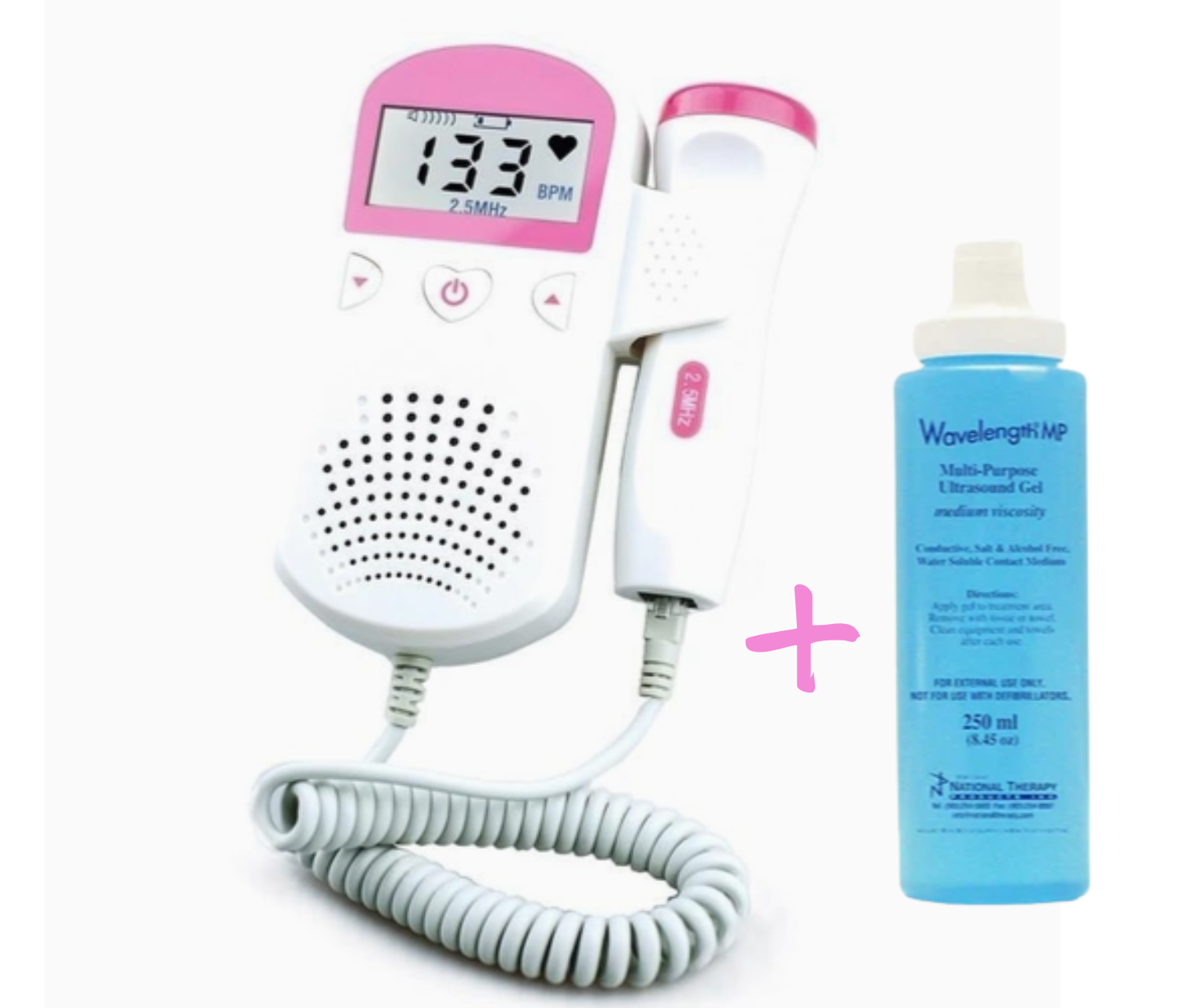 Fetal Heart Doppler w/Gel