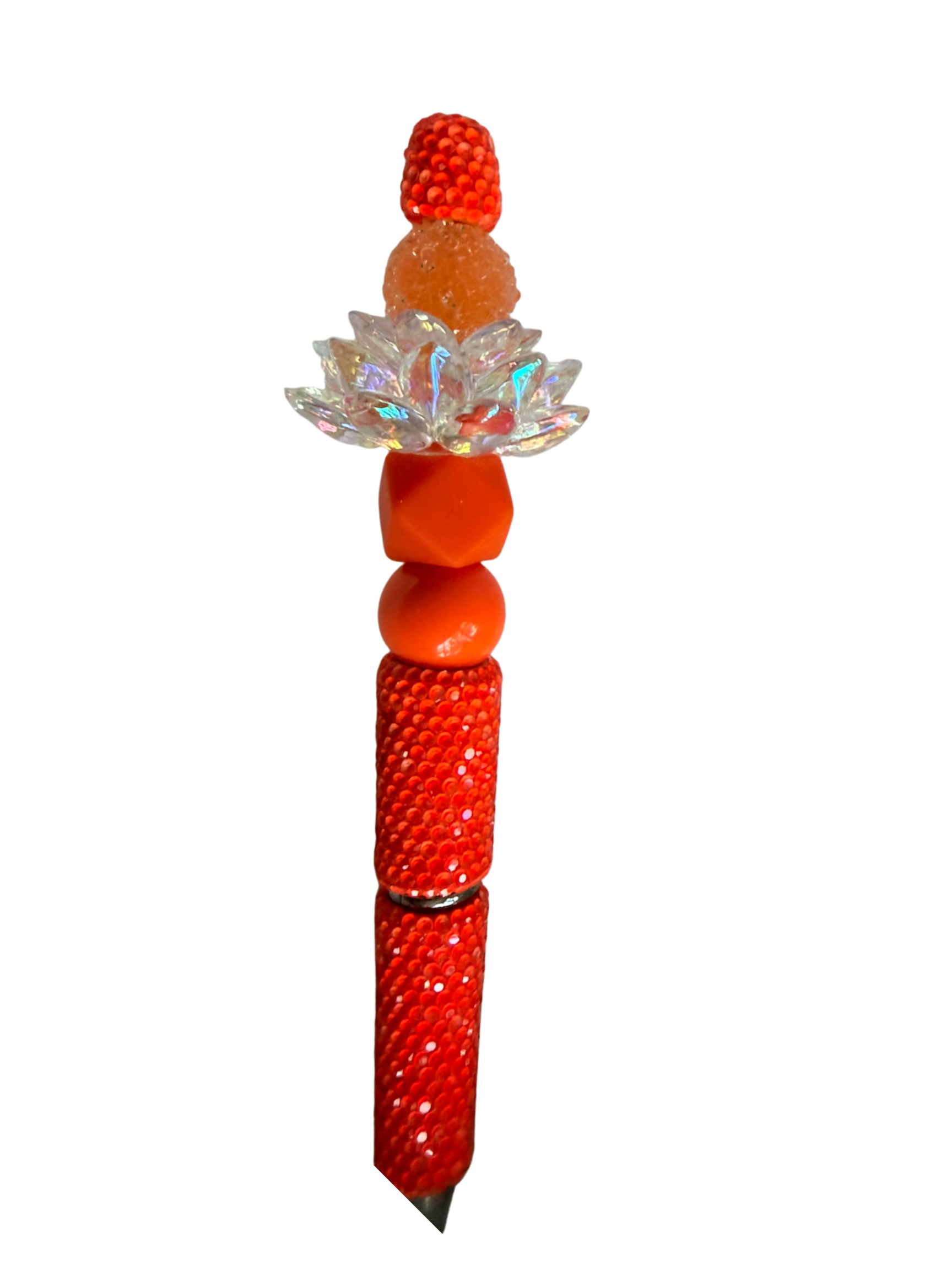 Orange Lotus Pen