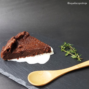 Moelleux au Chocolat
(torta sem farinha)