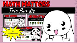 Math Matters (SIMPLE ADDITION) Worksheets _ Count the Dots