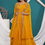 Thumbnail: Yellow  Dola Silk Lehenga with Organza Jacket