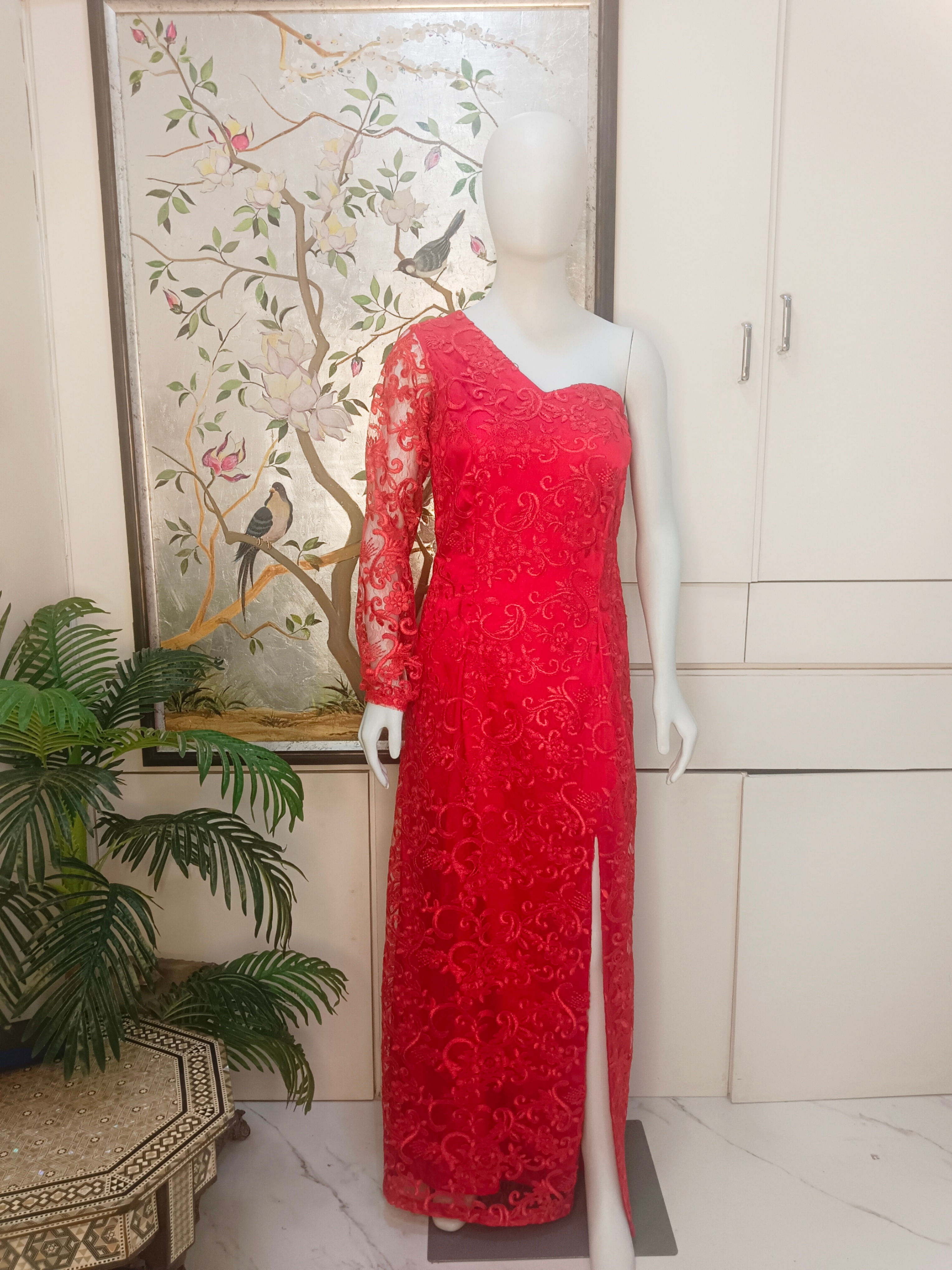 Off Shoulder Western Gown