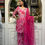 Thumbnail: Floral Print Sharara Set with Organza Duppata