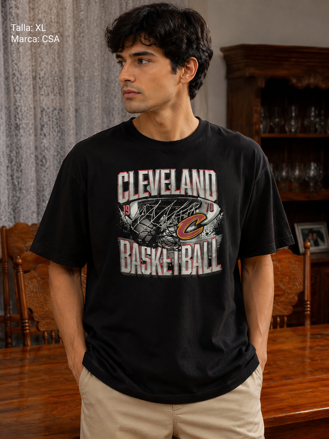 Playera CSA Cleveland Cavaliers Basketball