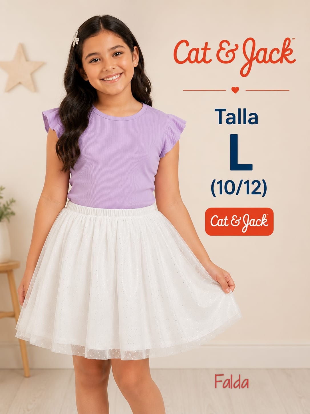 Falda de Tul para Niña Cat & Jack