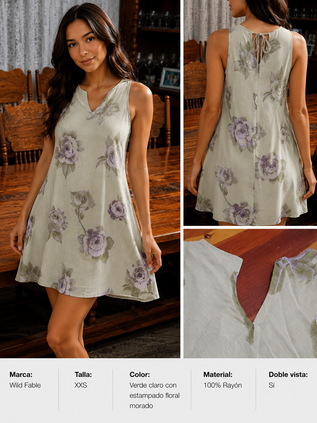 Vestido Wild Fable Floral