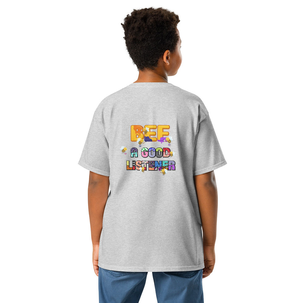 Thumbnail: BEE A Good Listener - Youth Tee