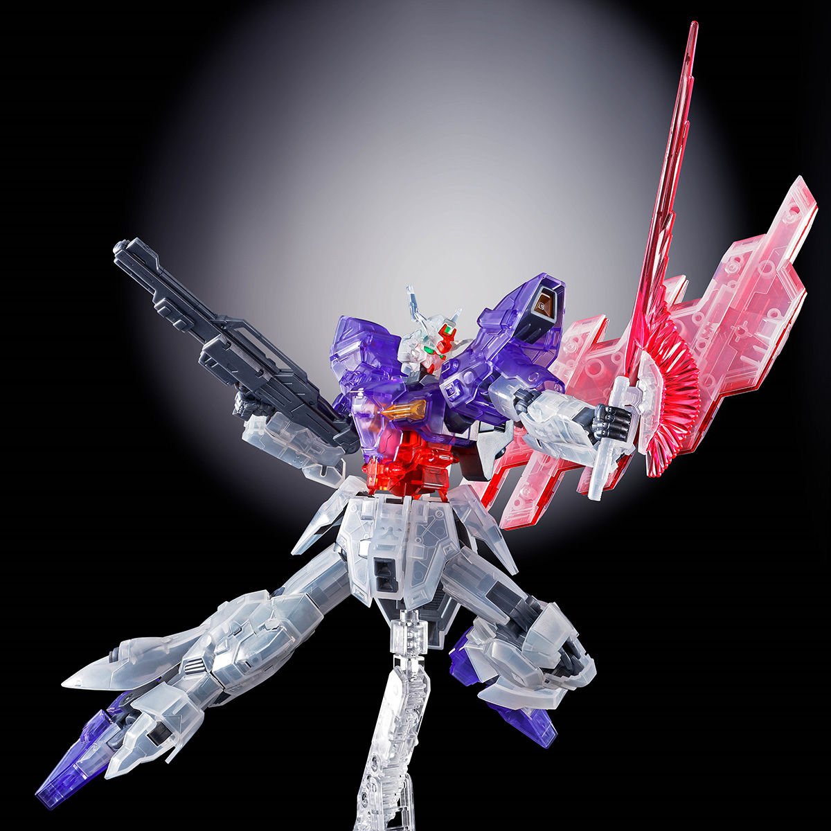 PB HG Moon Gundam Clear Version
