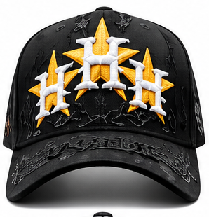 Gold Star Gothic Hat