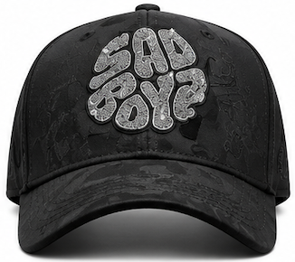 Sad Boy Crystal Hat