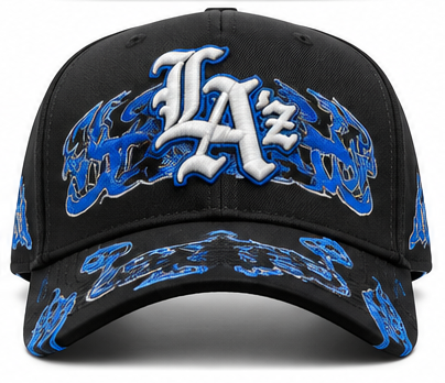 LA Blue Flame Hat
