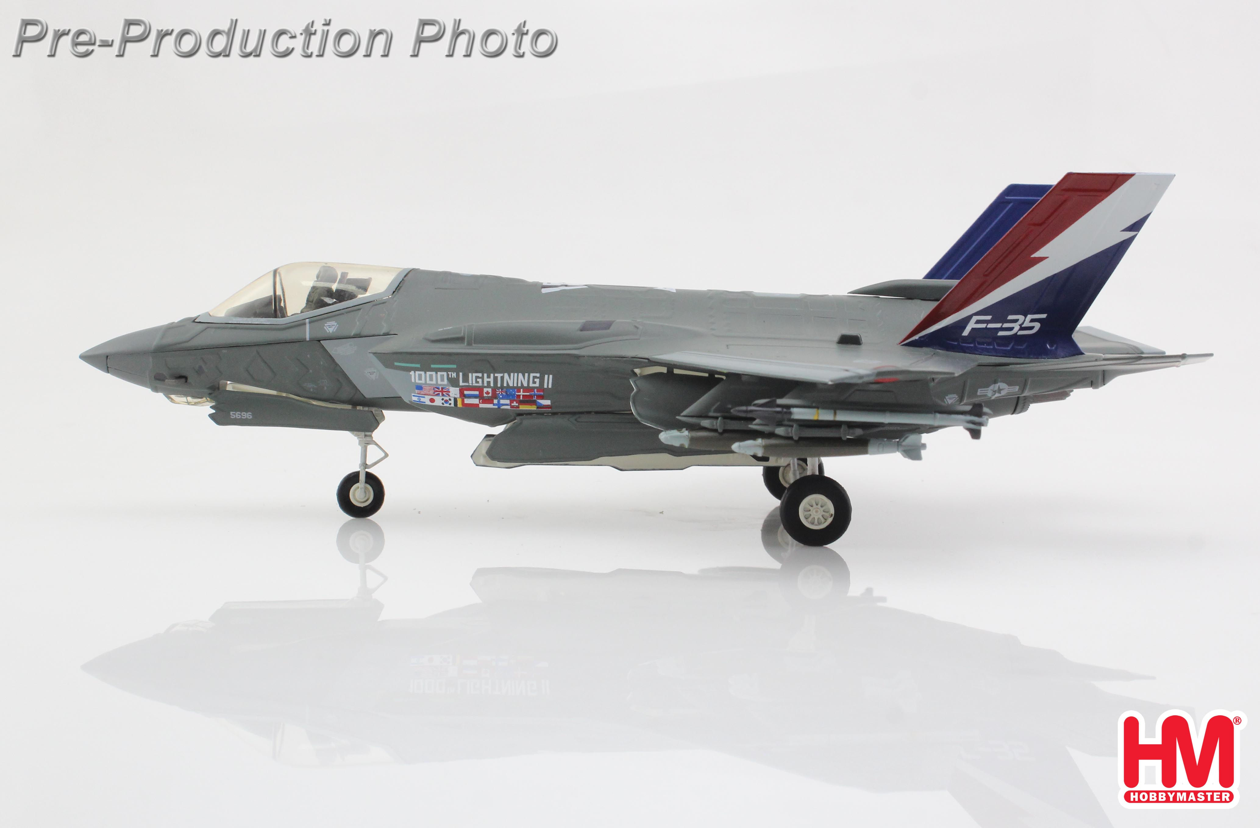 F-35A USAF 22-5696 176th FS Wisconsin ANG 1:72 HA4448