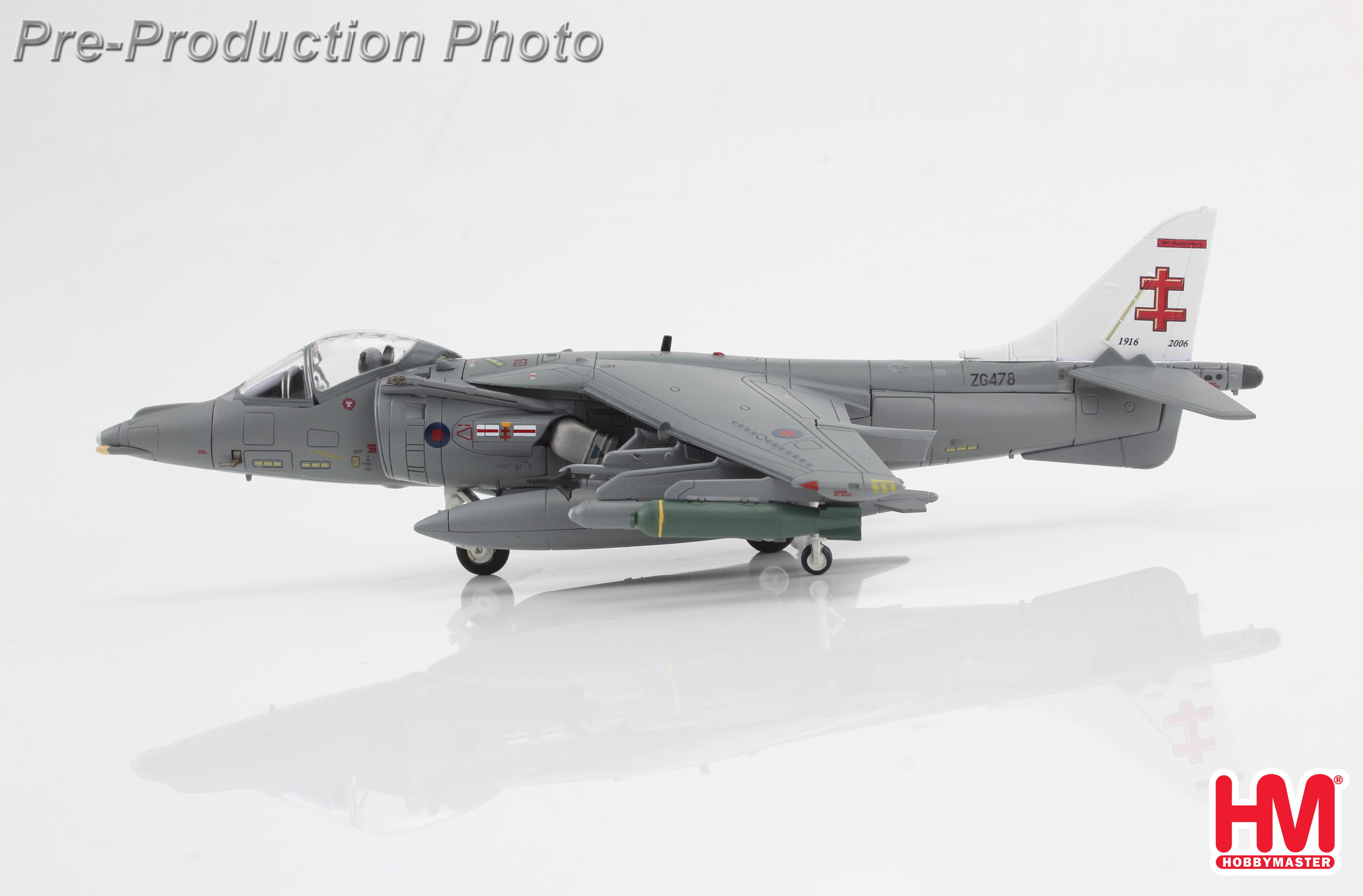 Harrier RAF No0 41 Sqn ZG478Sqn 90th Ann. 2006 1:72 HA2651