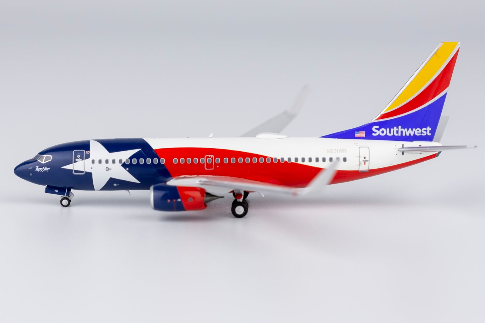 Southwest B737-700 N931WN Lone Star One 1:400 NG77013