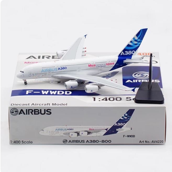 Thumbnail: Airbus A380-800 F-WWDD More personal space 1:400 AV4220