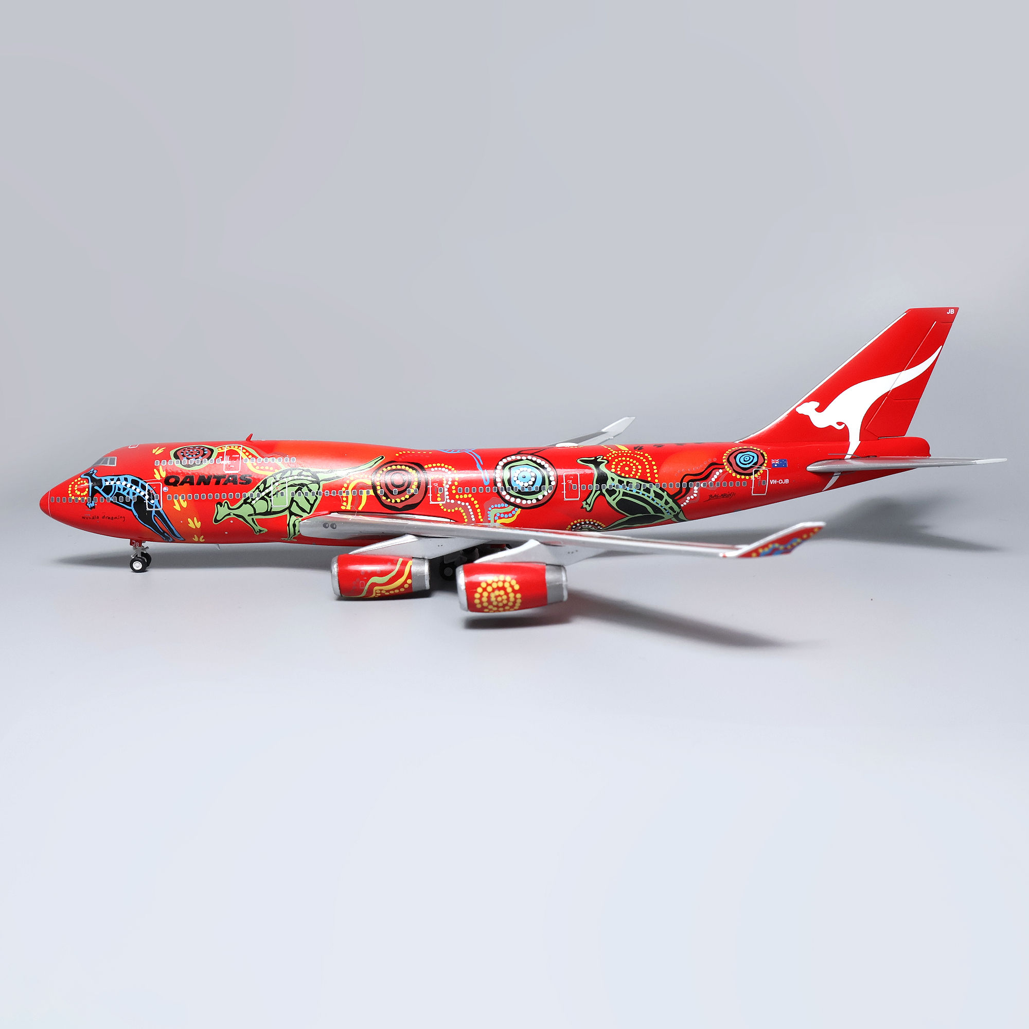 Qantas B747-400 Wunala 1:400 XX40491