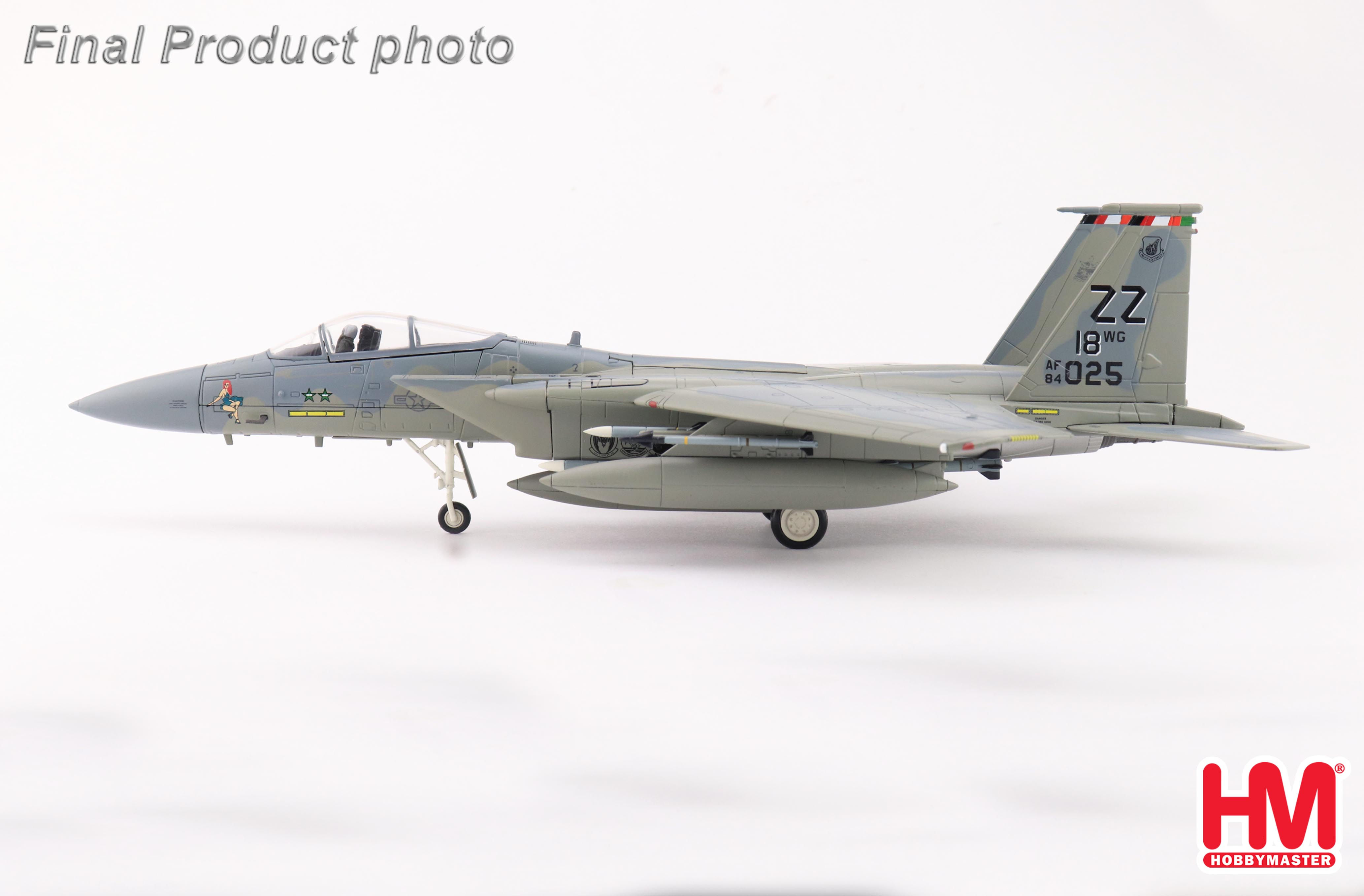 F-15C USAF  84-0025 Eleanor 18th FW 1:72 HA4575