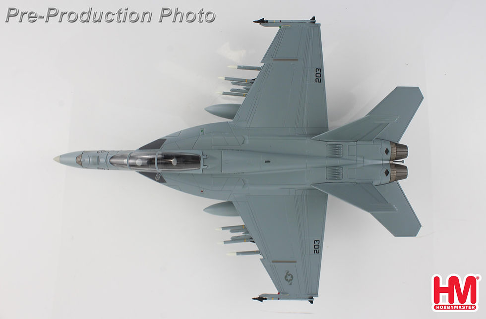 Thumbnail: F-18 F US Navy VFA-103 Jolly Rogers Low visibility 1:72 HA5139