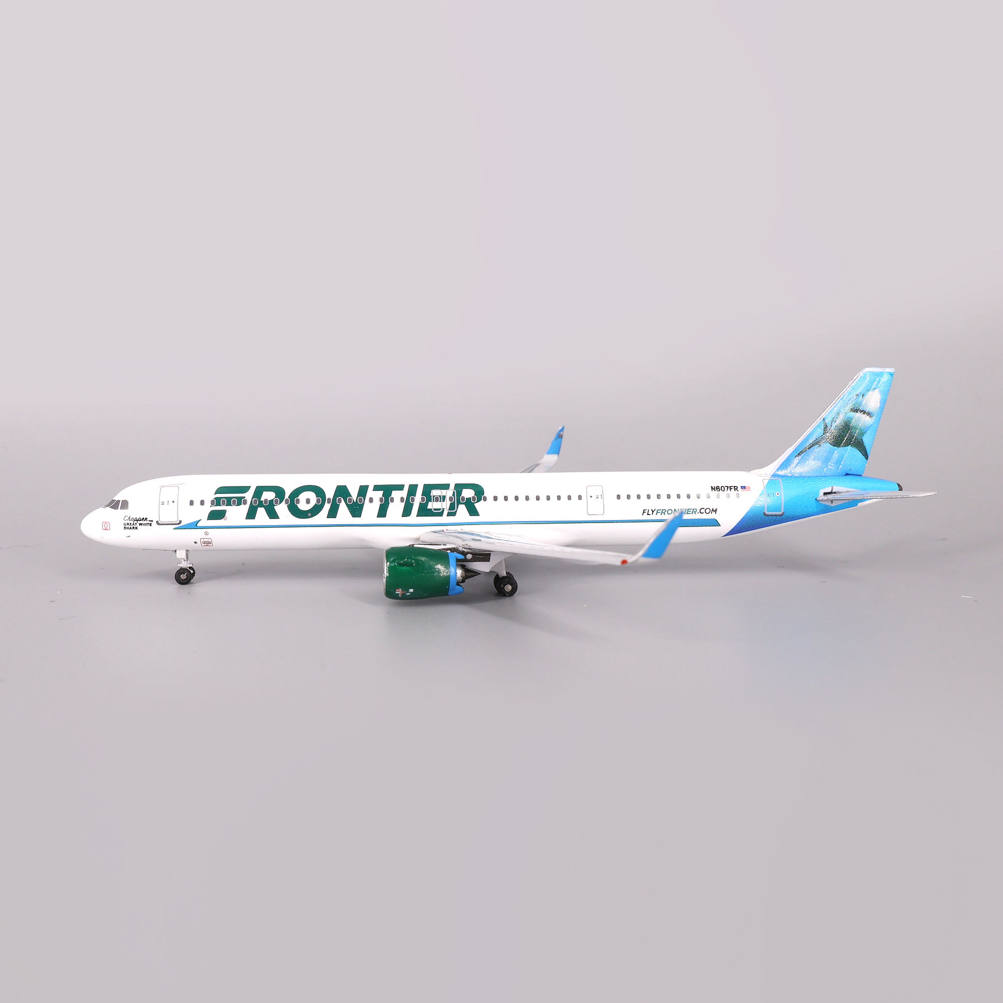 Frontier A321 N607FR Shark 1:400 ACN607FR
